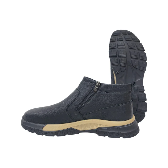 Mid-Top Boots With Zip