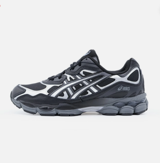 1203A280-002 Asics Gel-NYC Black Graphite Grey Dark Gray Silver