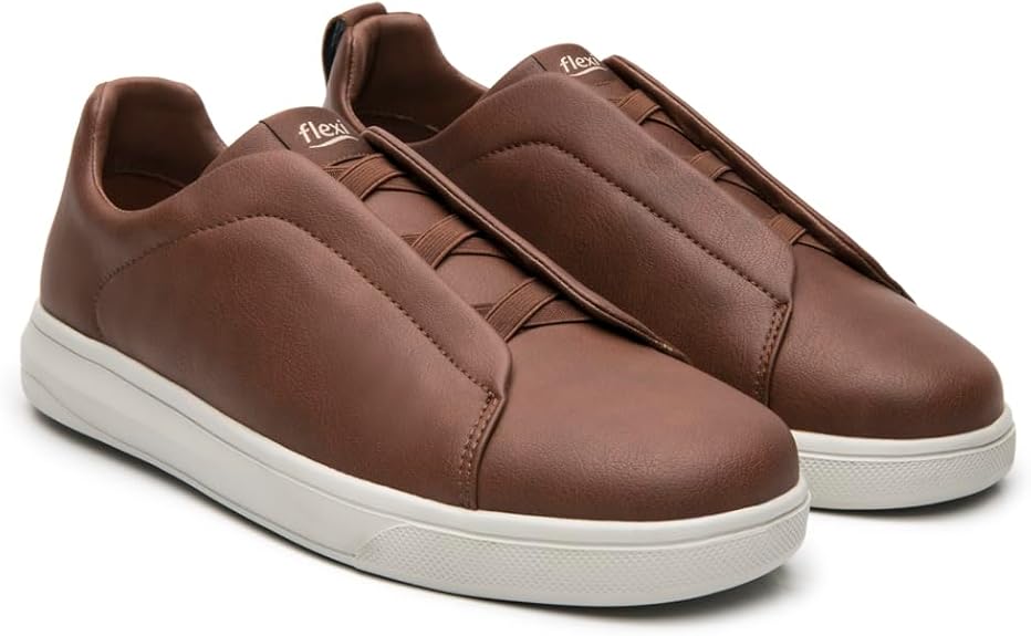 Flexi Tenis Lisos Casuales Slip on para Hombre 415307