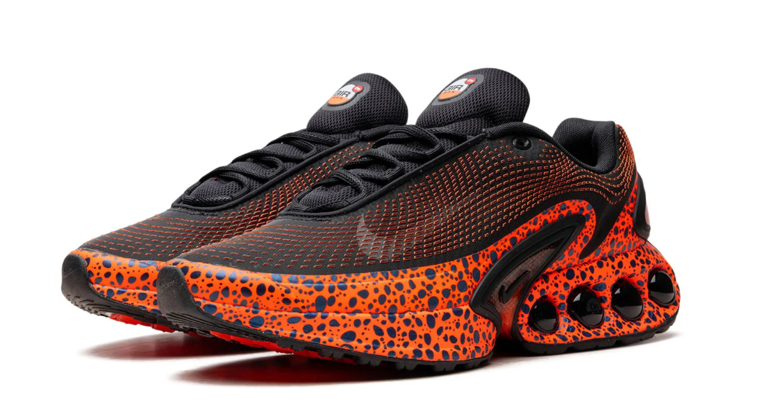 Spotted Air Cushion Sneakers - Orange