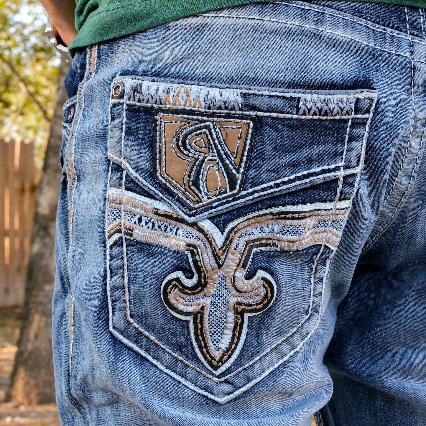 Men’s Straight Fit Blue Jean-041