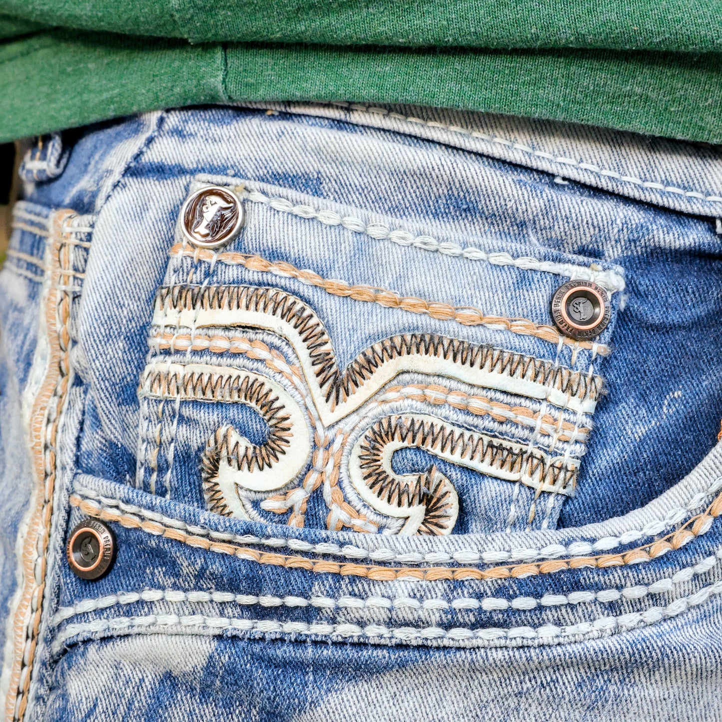 Men’s Straight Fit Blue Jean-043