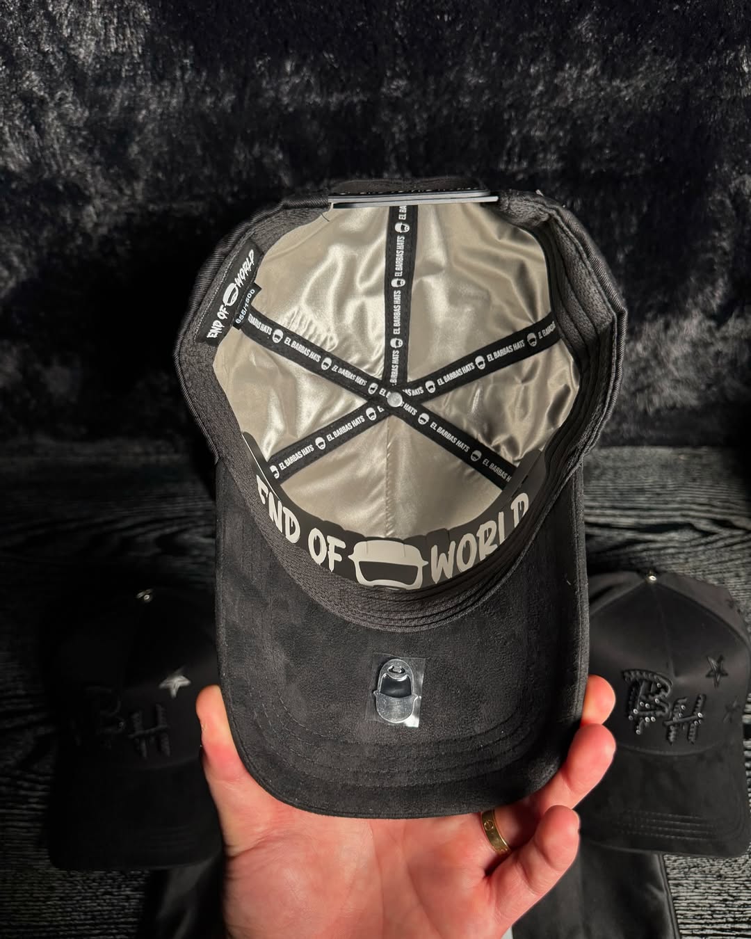 Black BH Star Cap