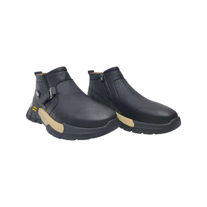 Mid-Top Boots With Zip