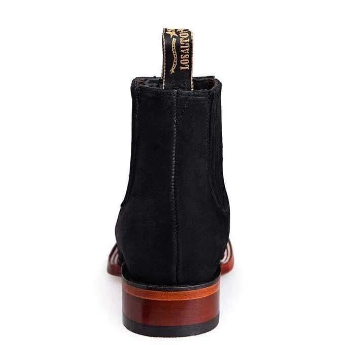 Men's genuine leather suede ankle boots