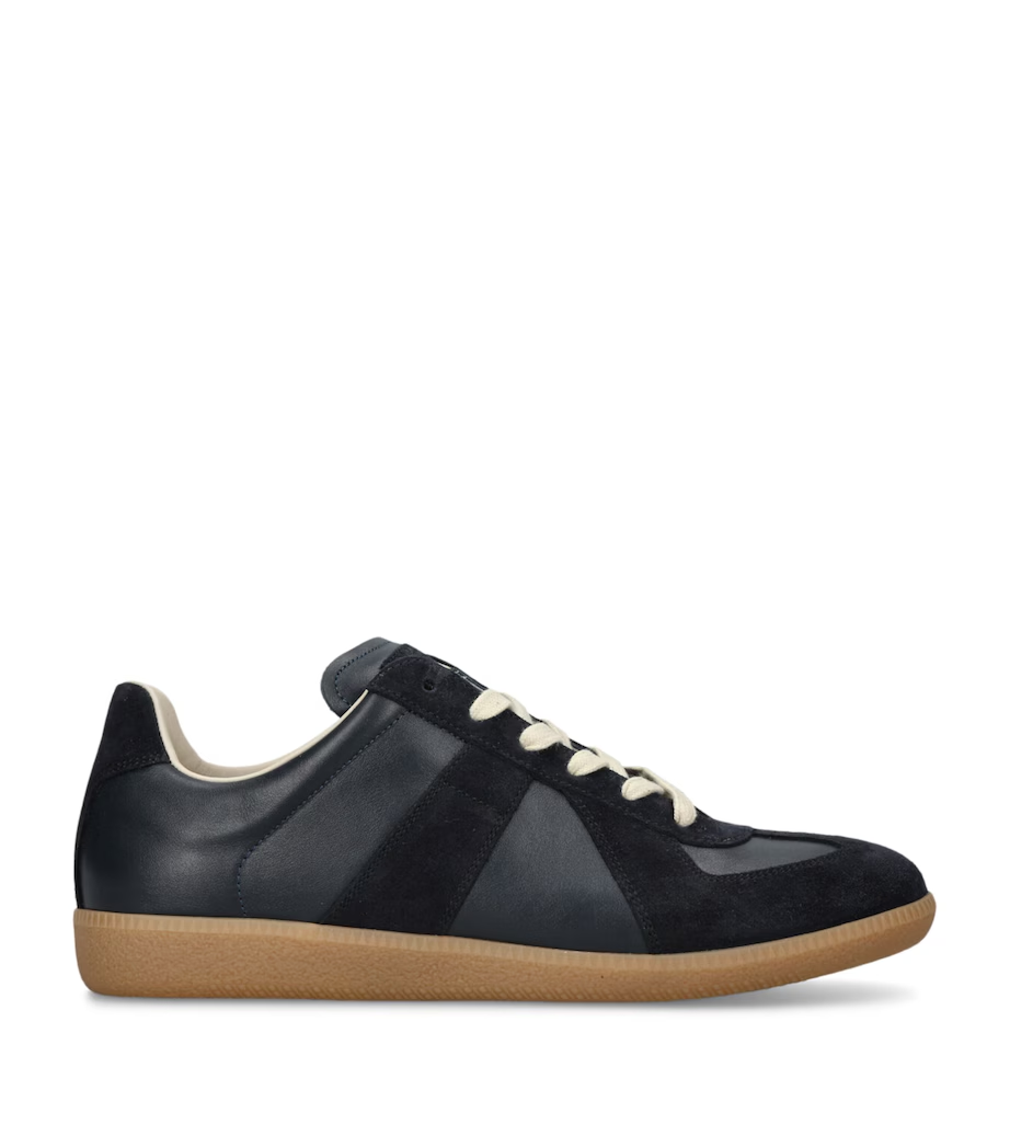 Low-Top Leather Sneakers