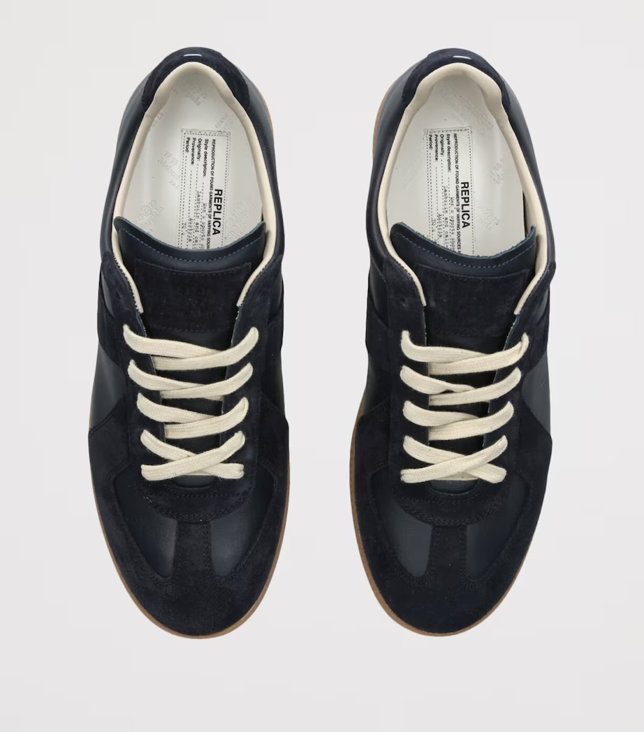 Low-Top Leather Sneakers