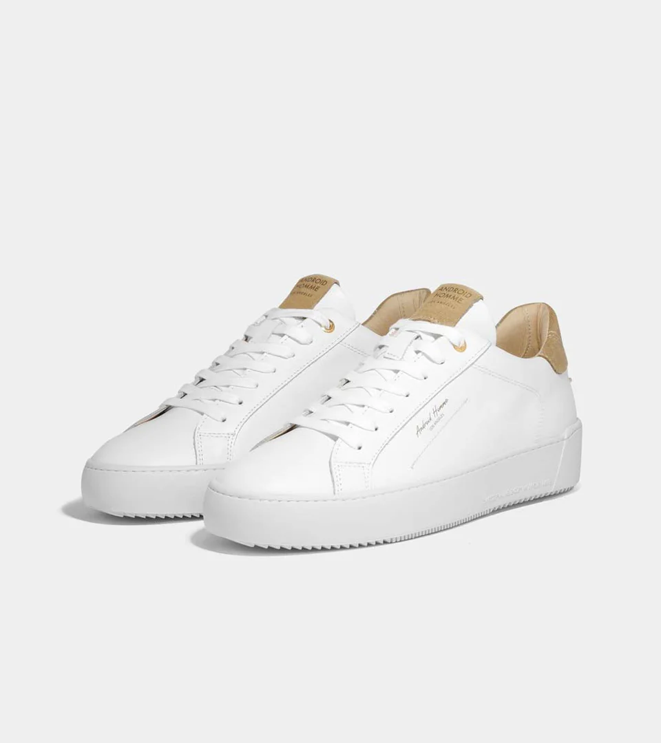 Men's Leather Carbon Trainers