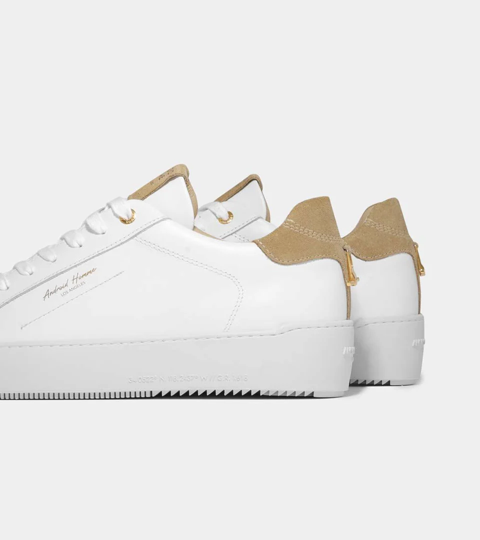 Men's Leather Carbon Trainers