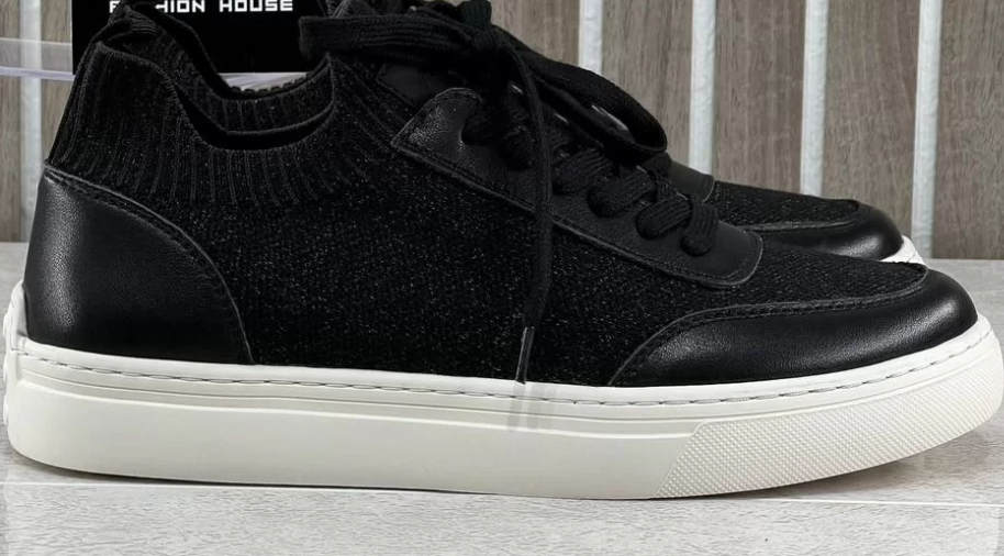 Men's Black Warrior Sneakers