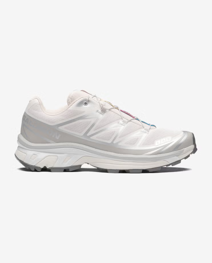 White Waterproof Trail Running Sneakers