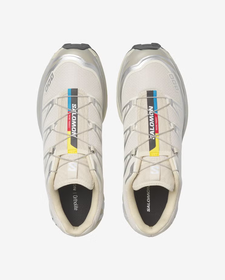 White Waterproof Trail Running Sneakers