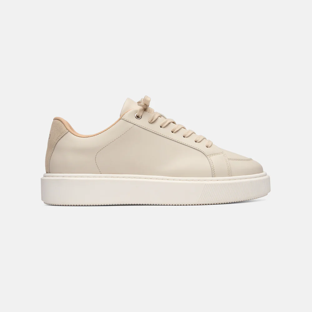Premium Leather and Suede Trainers