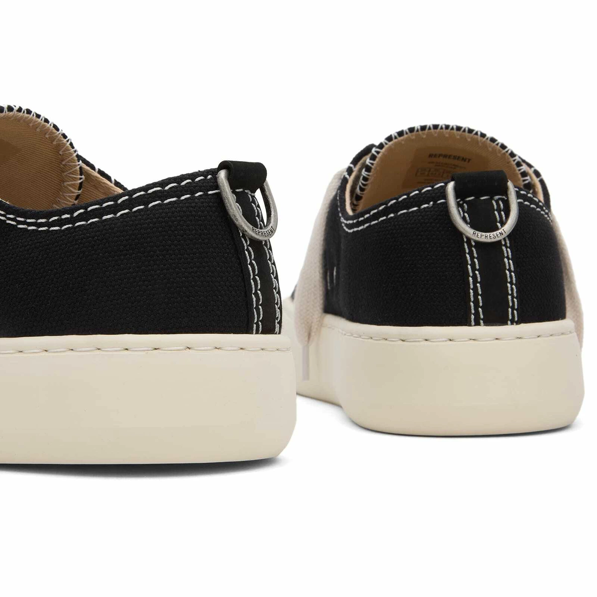 Black and White Street Style Sneakers