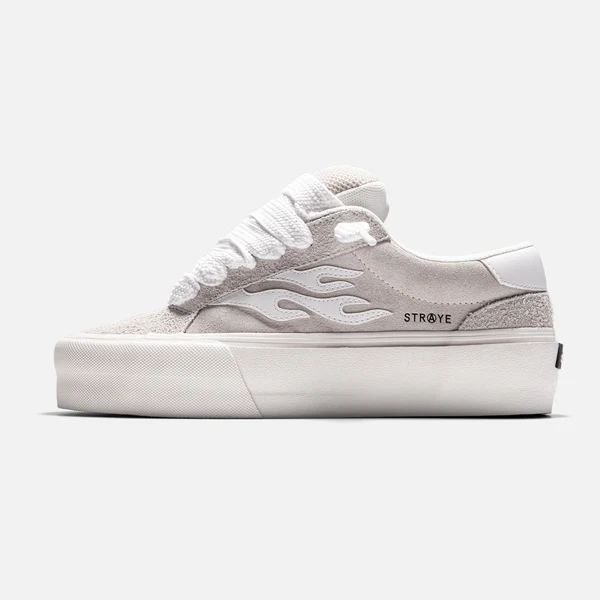 Height Boost Chunky Suede Mesh Sneakers
