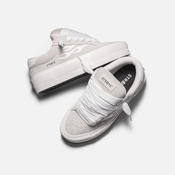 Height Boost Chunky Suede Mesh Sneakers
