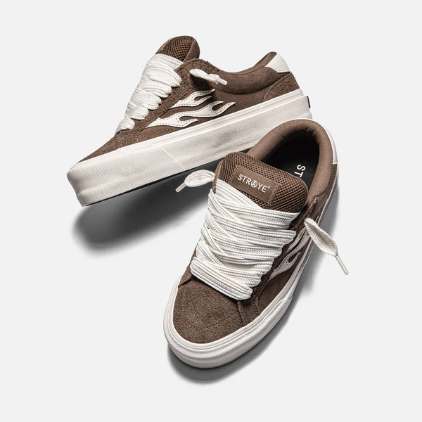 Height Boost Chunky Suede Mesh Sneakers
