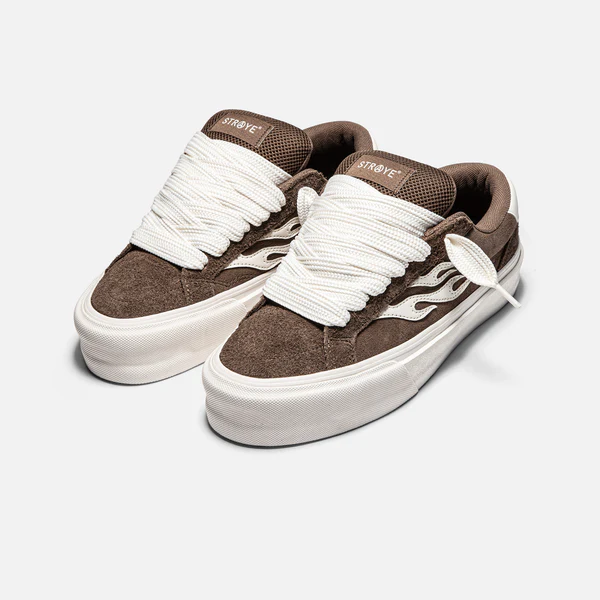 Height Boost Chunky Suede Mesh Sneakers