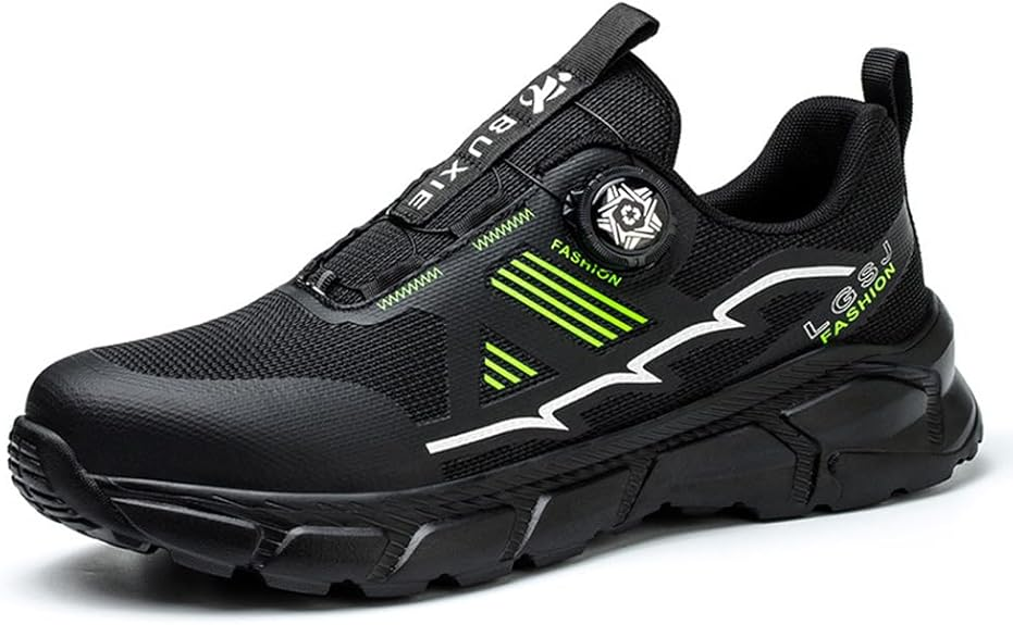 Steel Toe Lightweight Safety Work Sneakers with Dial Fit