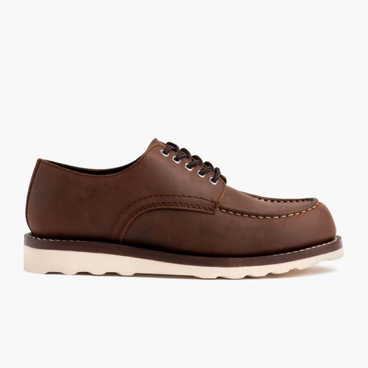 Adobe Leather Moc Toe Casual Shoes