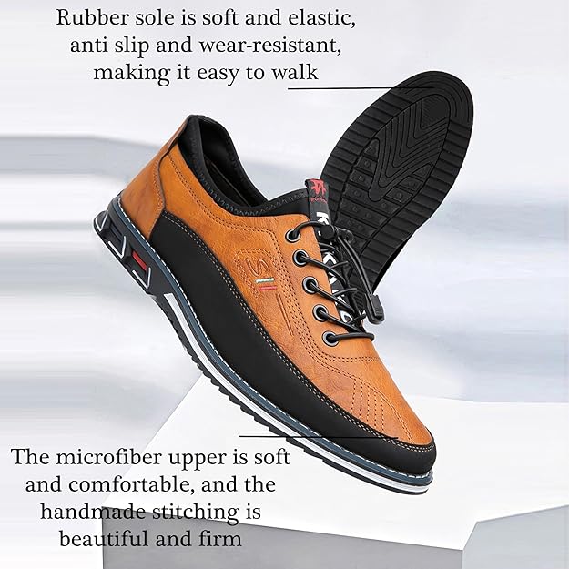 Quality Handmade Leather Oxford Shoes Men's Leather Business Casual Wedding Classic Shoes
