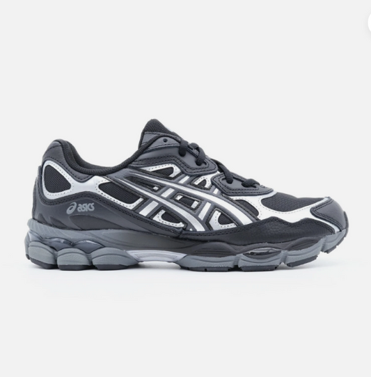 1203A280-002 Asics Gel-NYC Black Graphite Grey Dark Gray Silver