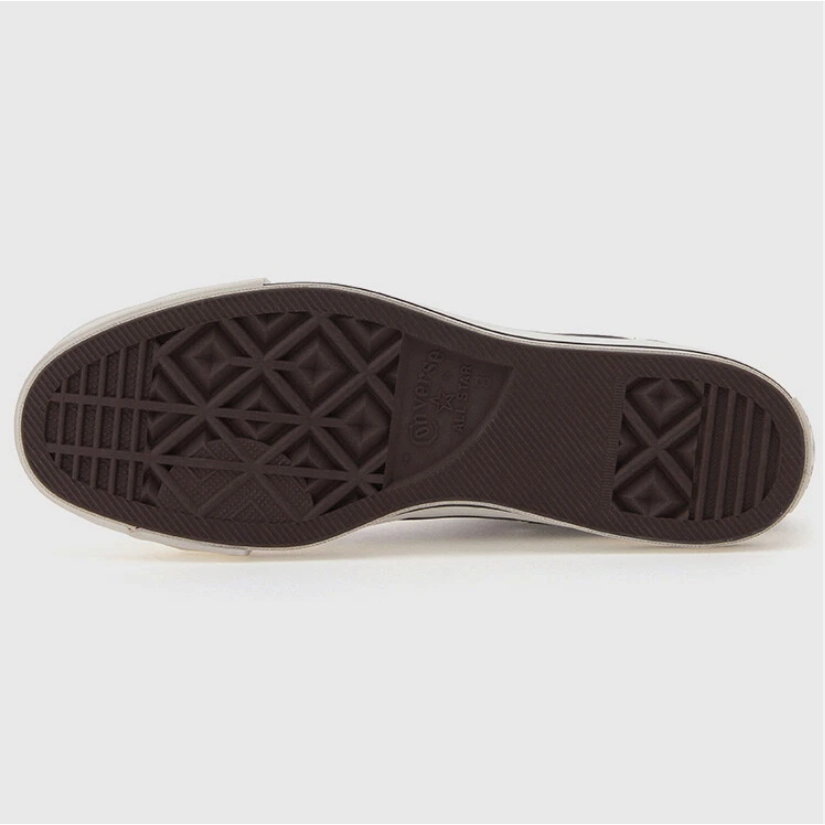 Black and white high-top canvas shoes