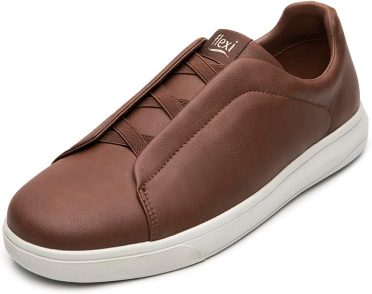 Flexi Tenis Lisos Casuales Slip on para Hombre 415307