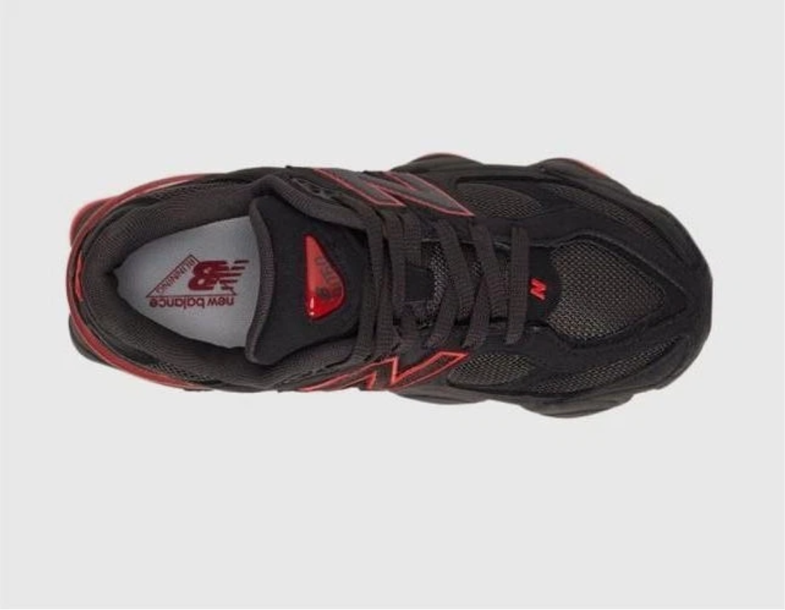 Black And Red Colorway Sneakers