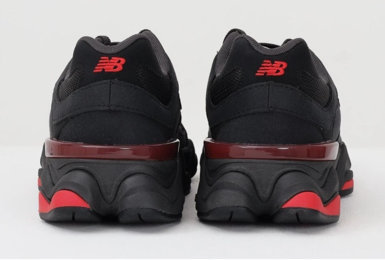 Black And Red Colorway Sneakers
