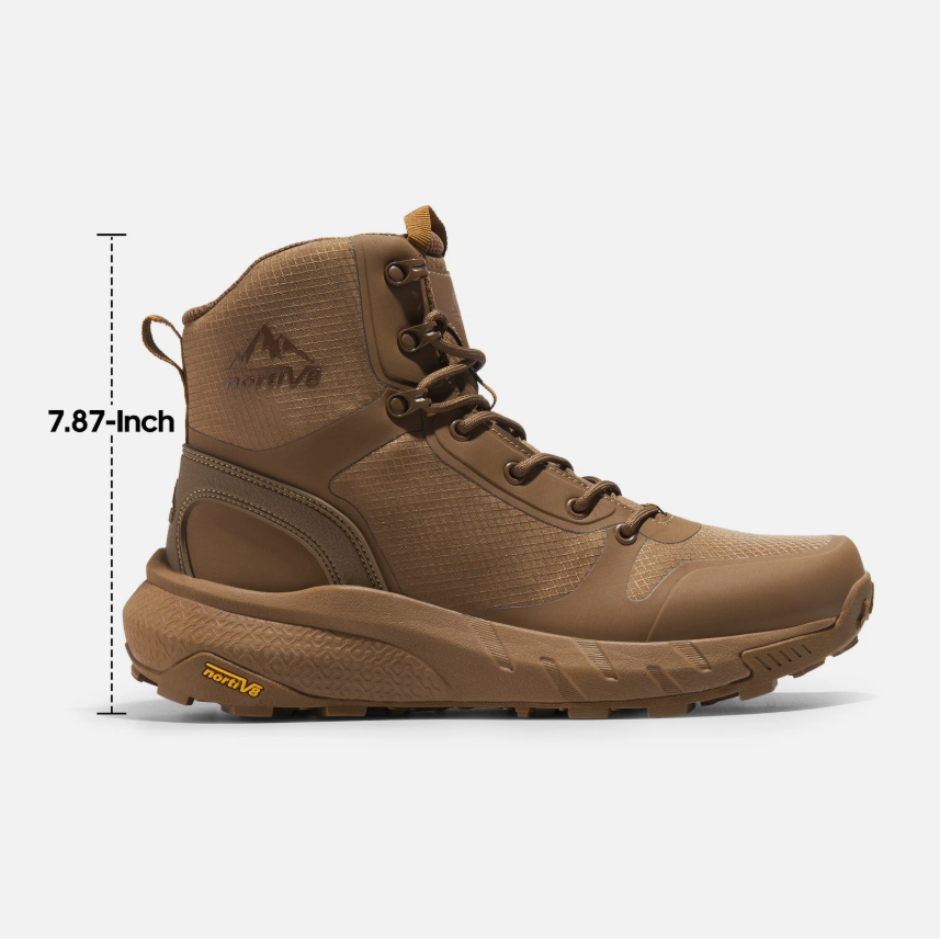 Mens Military Boots Hiking Boots Tactical Boots Side Zipper Motorcycle Boots