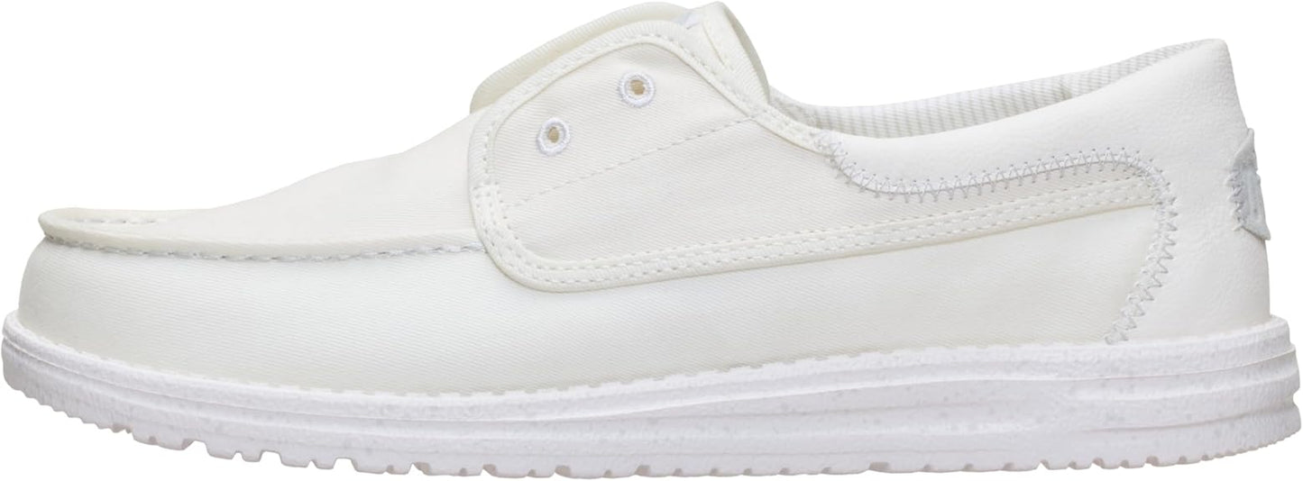 Stretch Canvas Shoes With Built-in Elastic Band To Ensure A Secure And Comfortable Fit.