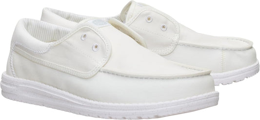Stretch Canvas Shoes With Built-in Elastic Band To Ensure A Secure And Comfortable Fit.
