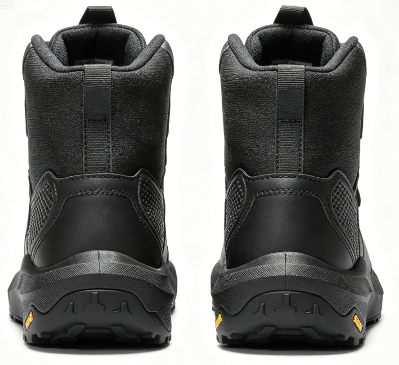 Men's Waterproof Tactical Work Winter Boots Cushion Sole Lightweight Leather Non-Slip Combat Boots with Arch Support for Military Motorcycle Hiking HydroRange