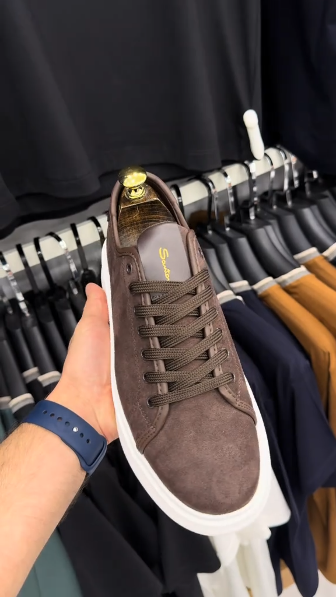 Premium Suede Low-Top Sneakers