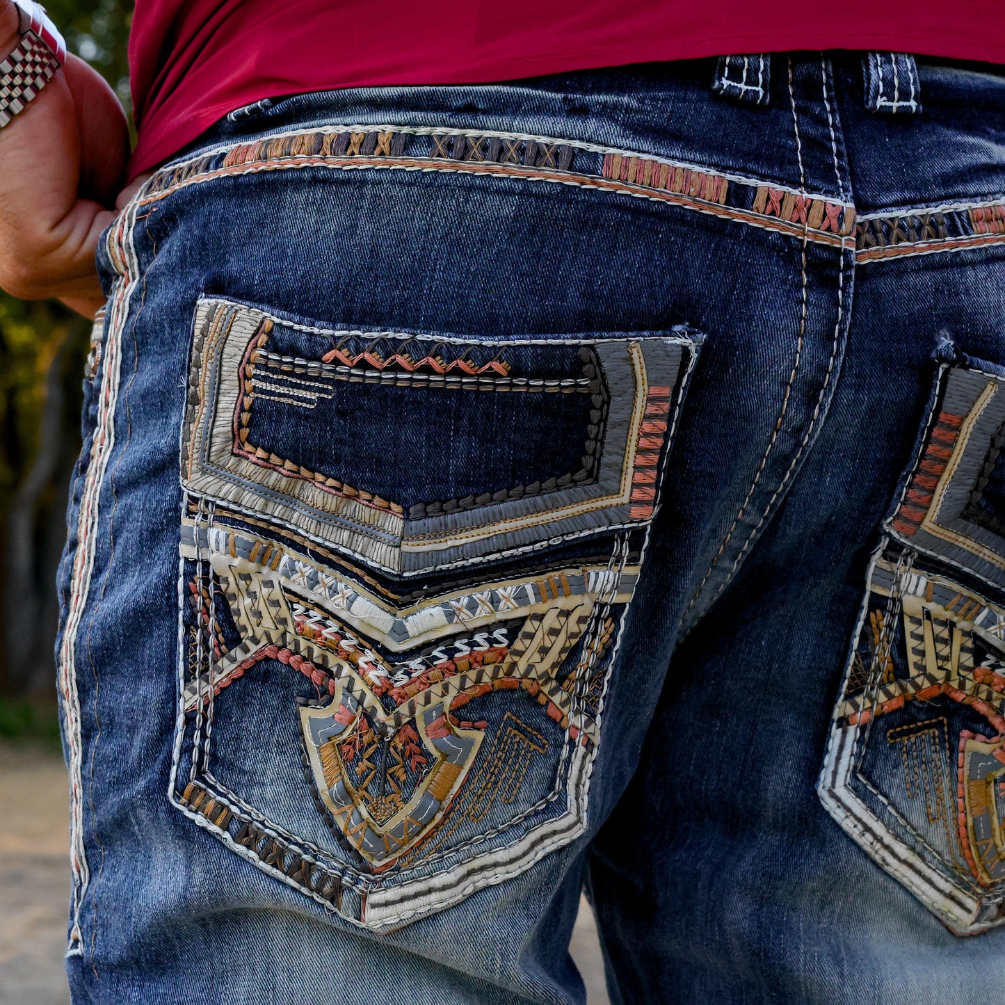 Men’s Straight Fit Blue Jean-040